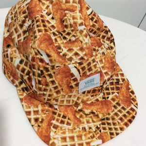 Van Off The Wall Chicken and Waffles 5 Panel Hat